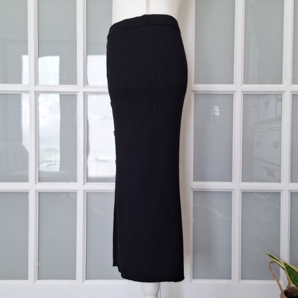 Love Tree Ribbed Midi Skirt from Pink Lily - Picture 5 of 14